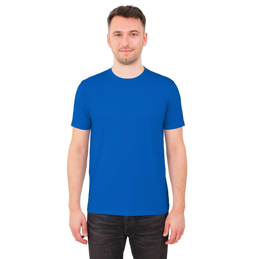 RAJ-POL / T-SHIRT MĘSKI PATION NIEBIESKI S-XXL 727100 - www.anstel.pl