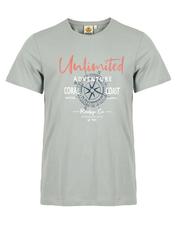 ROADSIGN / MĘSKI T-SHIRT ROADSIGN UNLIWITHED, ZIELONY 19-007556 Z-3, 19-007556 Z-4, 19-007556 Z-5 - www.anstel.pl