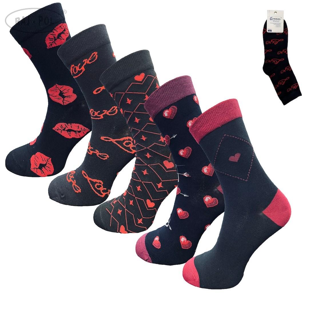 RAJ-POL / SKARPETY MĘSKIE WALENTYNKOWE MJYB97291 747115 - www.anstel.pl