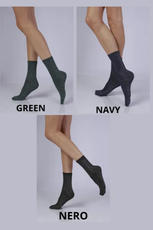 KNITTEX / SKARPETKI Z BŁYSZCZĄCĄ NITKĄ GLAMOUR 08 22511 - www.anstel.pl