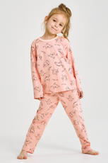 TARO / 3490 PIŻAMA DZIEWCZĘCA DŁUGA MANDY 86-116-KOLEKCJA AW 25/26 - www.anstel.pl
