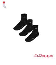 KAPPA / KAPPA - SKARPETKI 3/4 CZARNE 3-PAK 367869, 367876 - www.anstel.pl