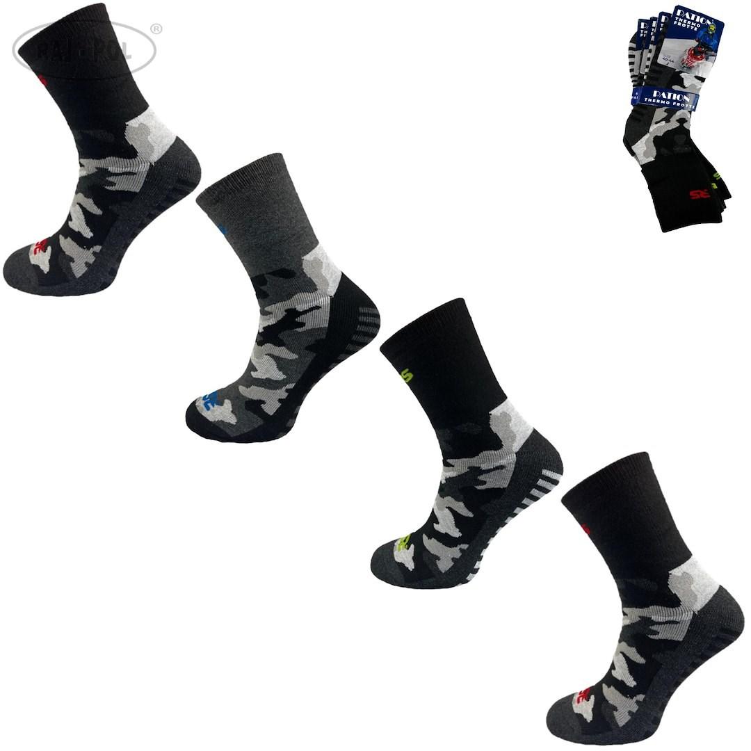 RAJ-POL / SKARPETY MĘSKIE DŁUGIE FROTTE PATION 721412 - www.anstel.pl