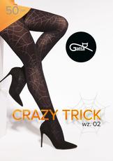 GATTA / CRAZY TRICK 01, 02, 03, 04 - RAJSTOPY WZORZYSTE 40/50 DEN - 000.66Y - www.anstel.pl