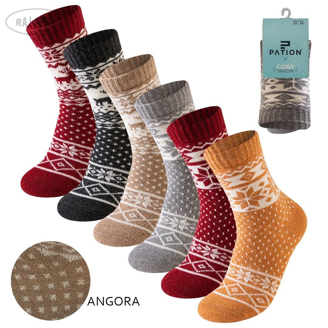 RAJ-POL / SKARPETA DAMSKA ANGORA W25-18 757084, 757091 - www.anstel.pl