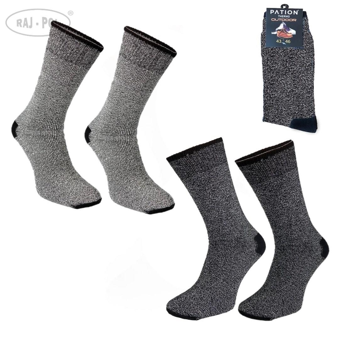 RAJ-POL / SKARPETY MĘSKIE WEŁNIANE OUTDOOR PATION 732517 - www.anstel.pl