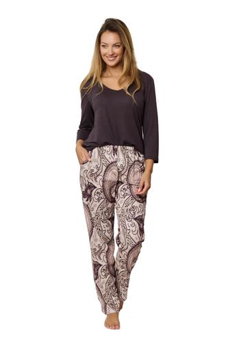 Piżama damska iris dł/rękaw