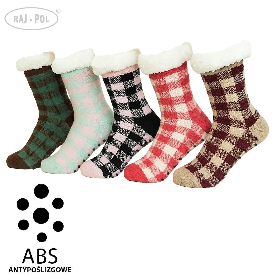 Skarpety góralskie damskie z abs 35-38 39-42 model sh25-14