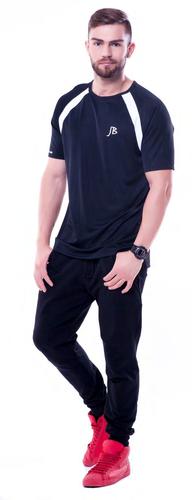 T-shirt męski energy z krótkim rękawem 86098, james bradley sport line