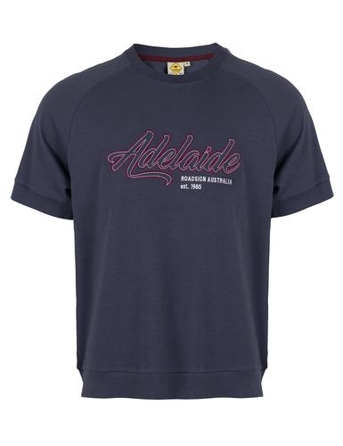 Roadsign theme 2 męski t-shirt melbourne, granat 19-007584-2, 19-007584-4, 19-007584-3, 19-007584-5, 19-007584-1