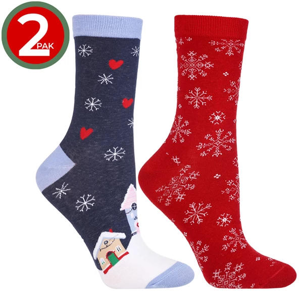 Skarpetki damskie świąteczne csls300-045/2