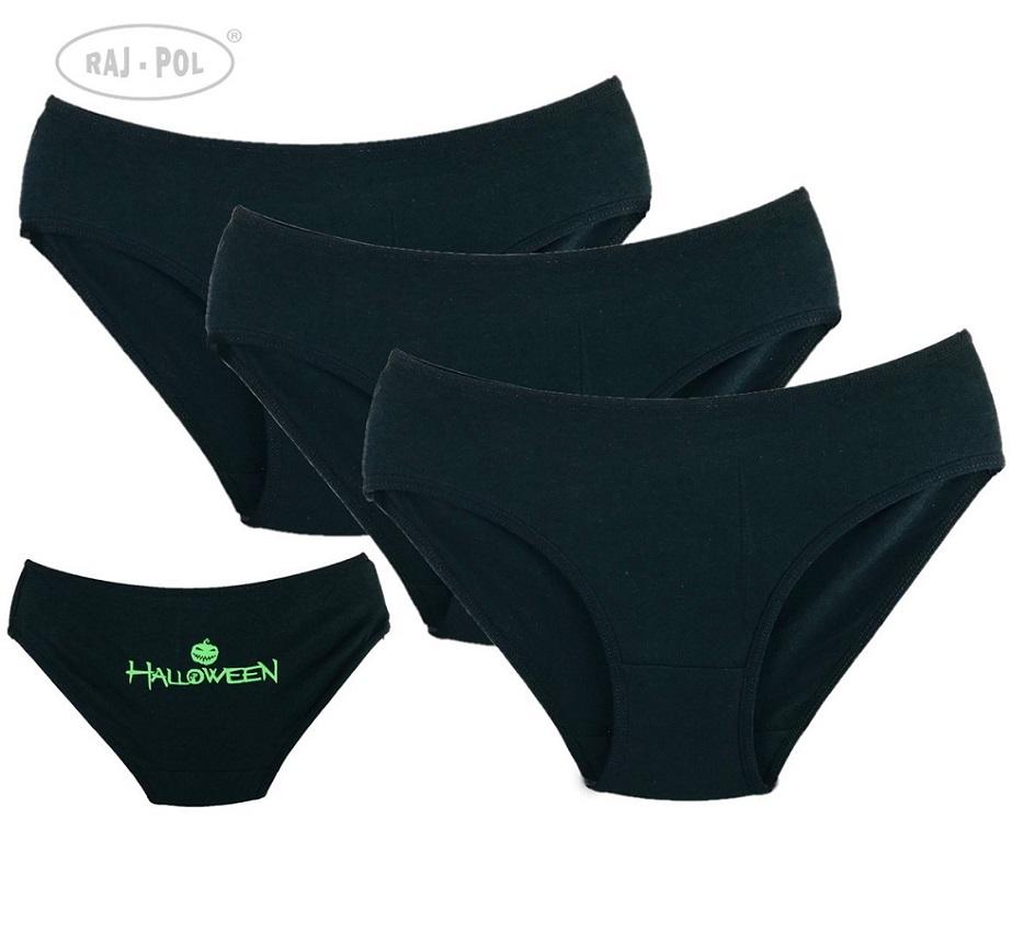 Figi damskie halloween fluorescencyjne art. 313080 