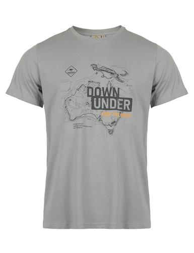 T-shirt męski roadsign brand szary 21-035514, 21-035515, 21-035516, 21-035517, 21-035518