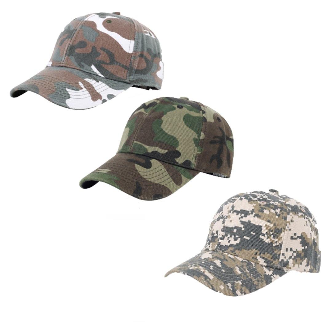 Czapka z daszkiem mix moro 792443