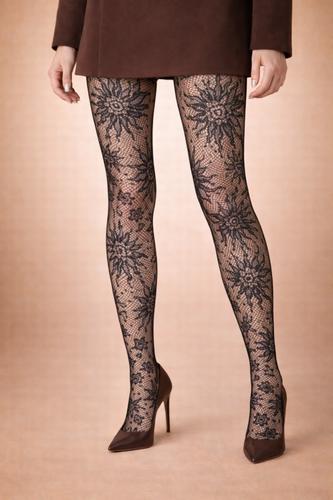 Rajstopy koronkowe - aurora