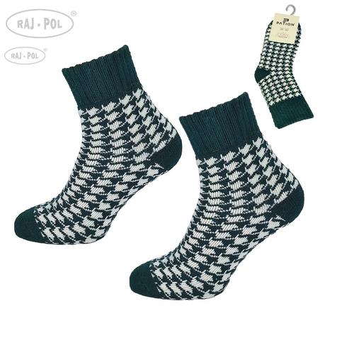 Skarpeta cosy zielone pepitka 736577, 736584