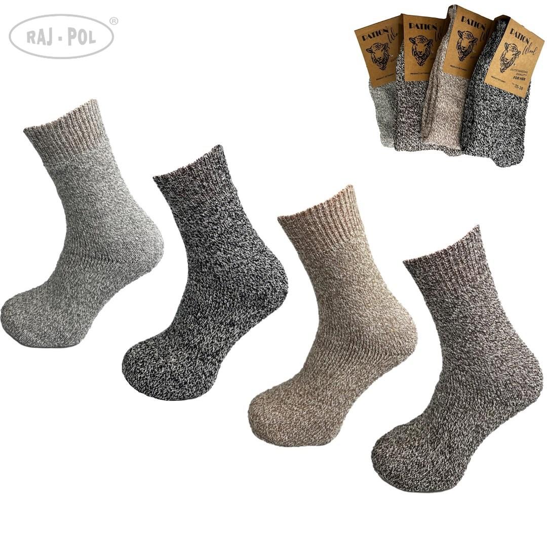 Skarpety damskie zimowe raj-pol 719679