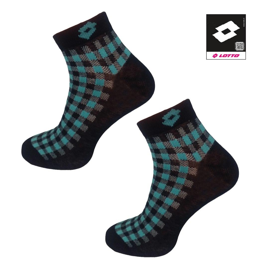 Skarpety lotto quad_12 czarny-niebieski 1-pak 489841, 489902