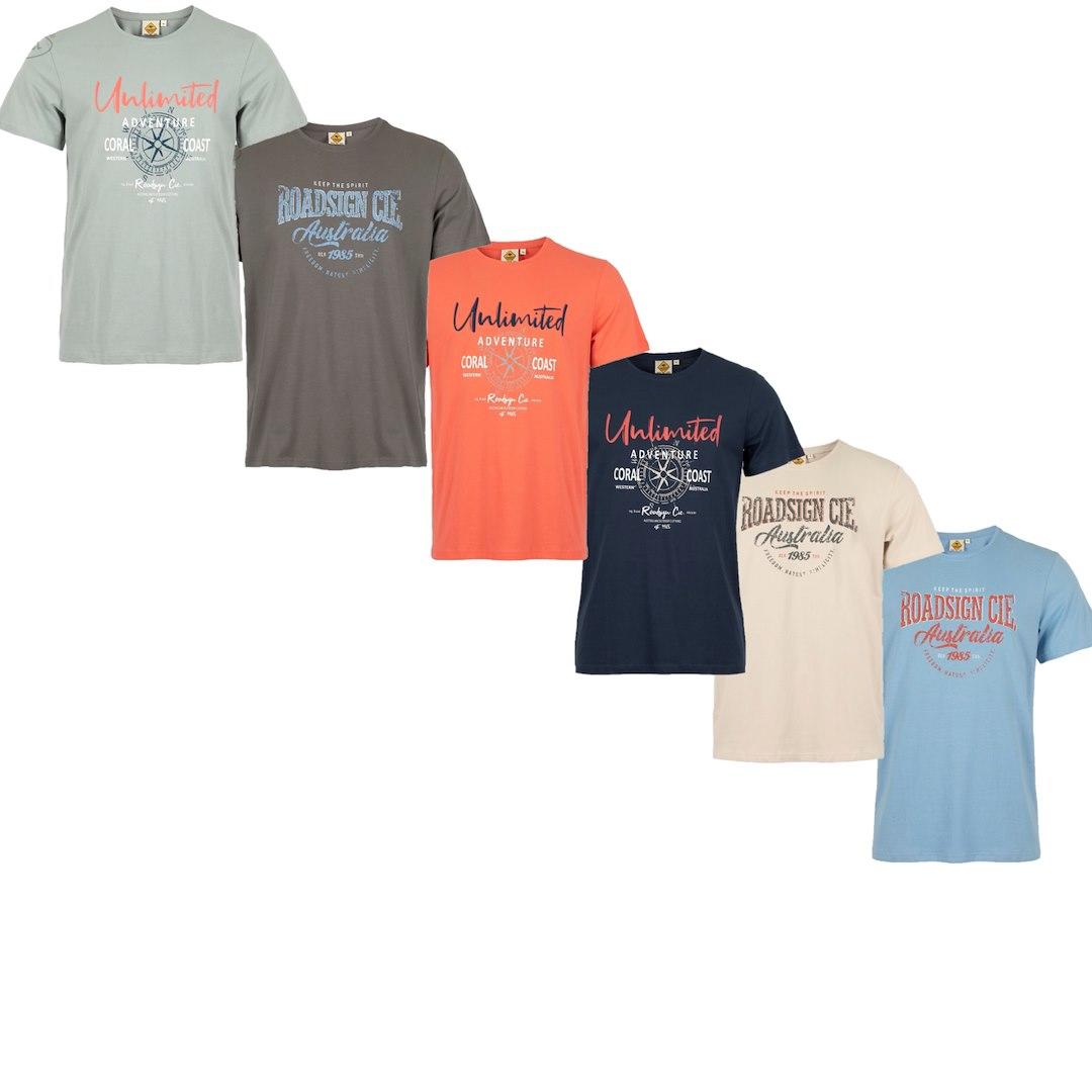 Męski t-shirt roadsign unliwithed, różne kolory 19-007556