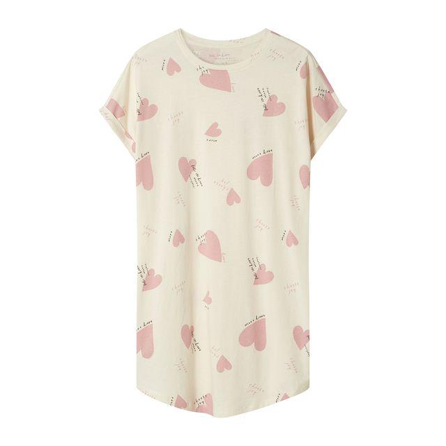 Koszula nocna damska kolekcja walentynkowa elainl ss26 44496-03x