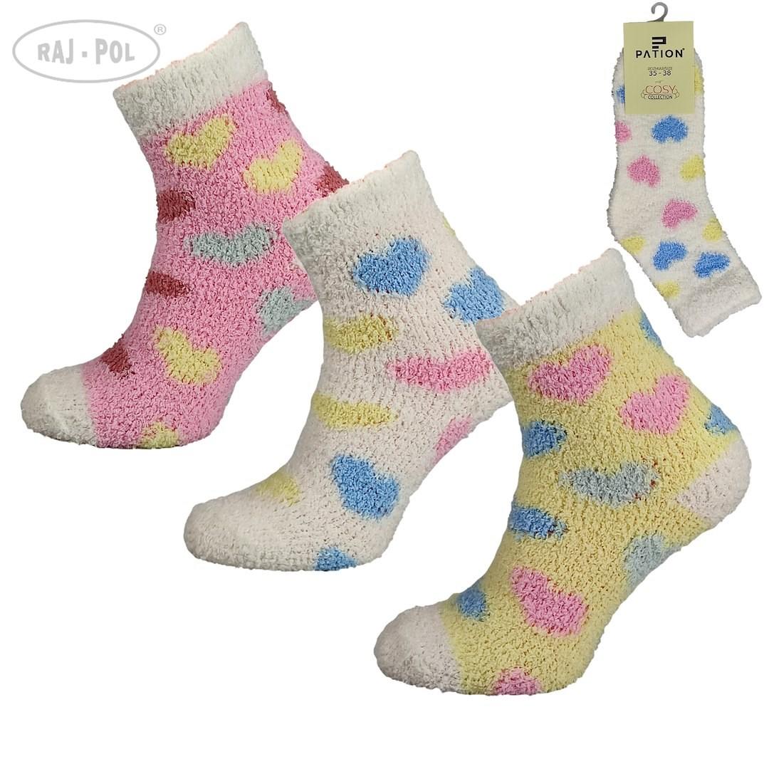 Skarpeta cosy bukla serca mix 35-38 39-42 736652