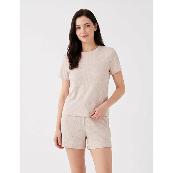 Piżama nocna damska plus size pdd4700-014