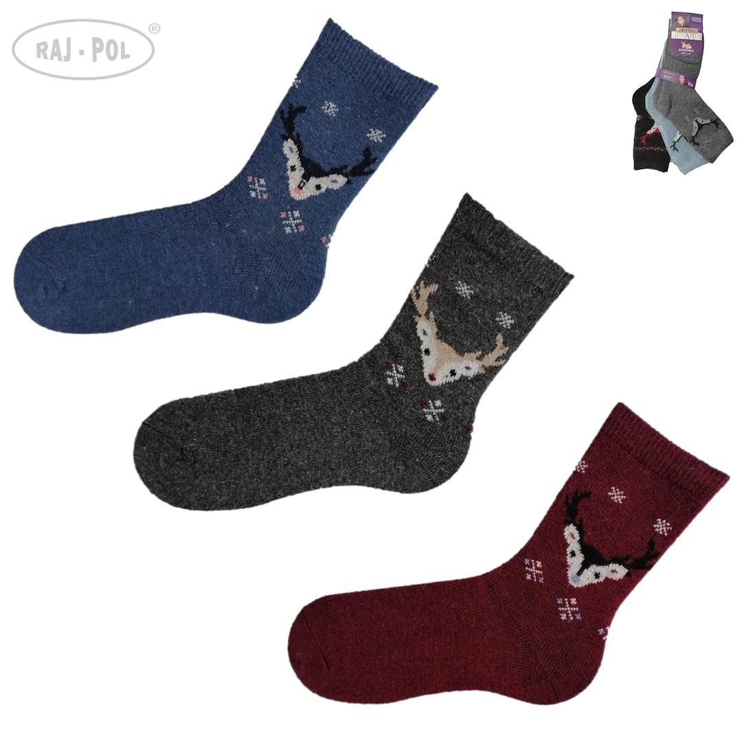 Skarpeta damska angora softsail na frocie 707751