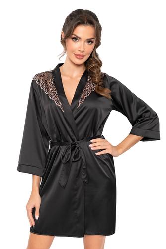 Szlafrok satynowy damskie sabrina