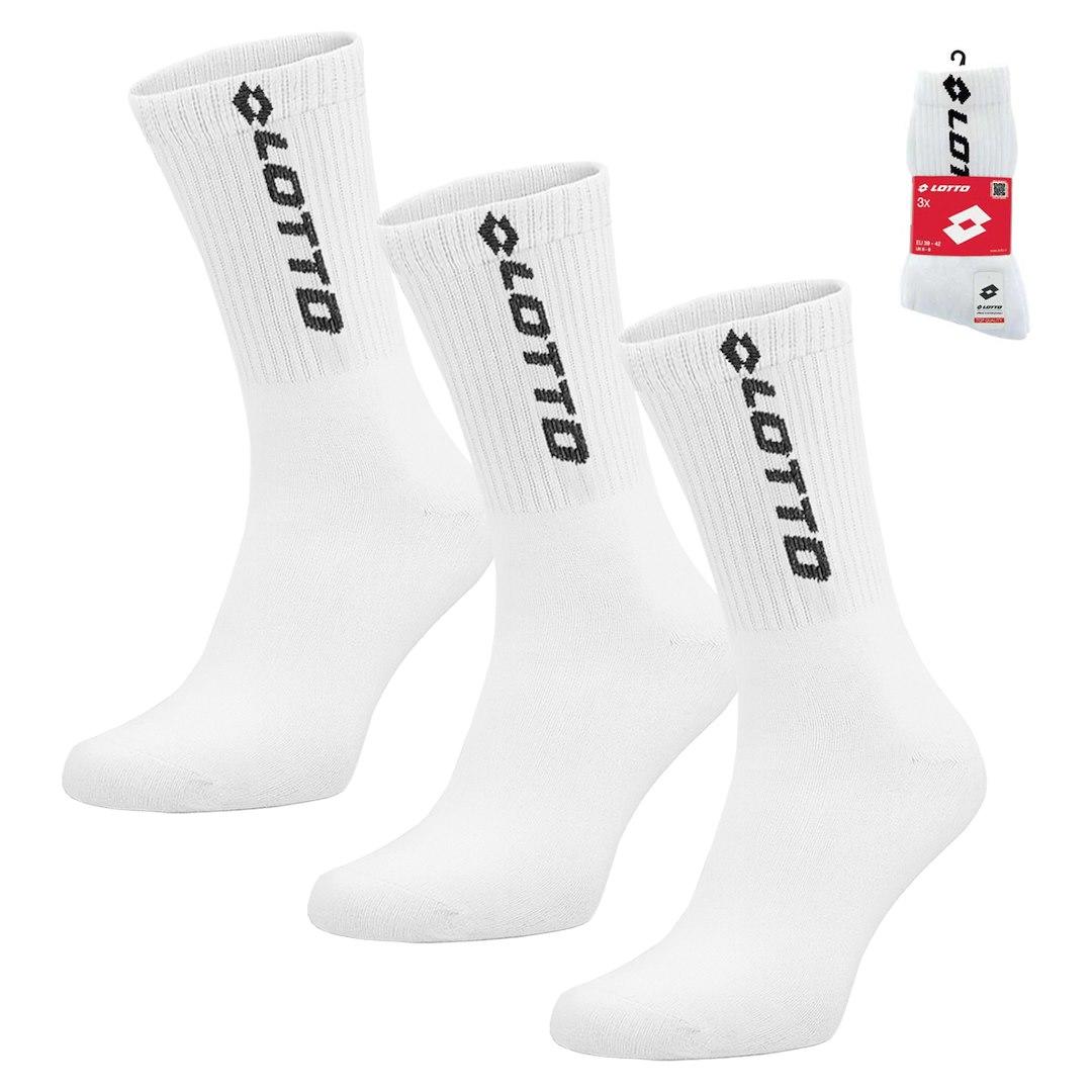 Skarpety lotto roger white 3-pak 313016, 313023