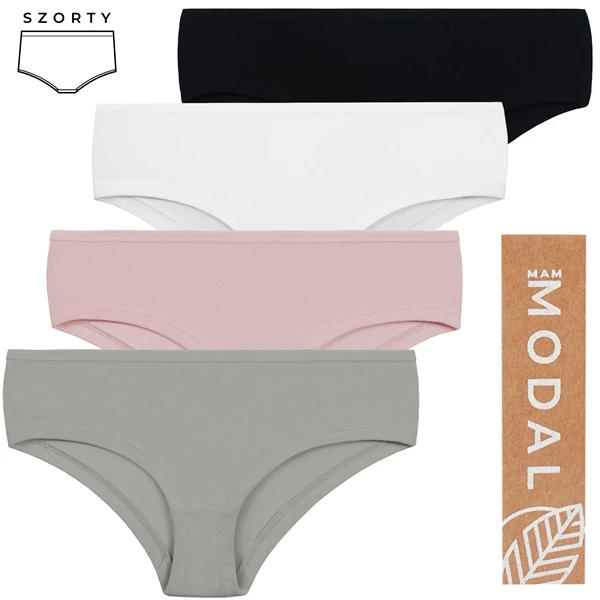 Szorty damskie z modalu bdm501-028