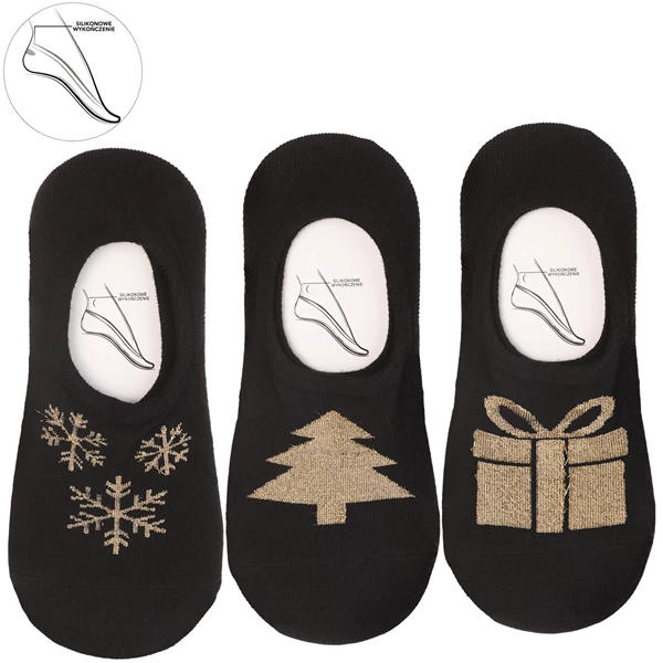 Stopki damskie świąteczne cdb250-043