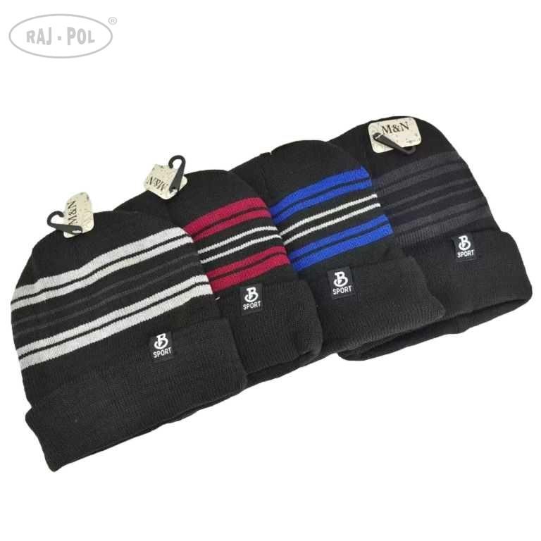 Czapka męska zimowa ocieplana 724178