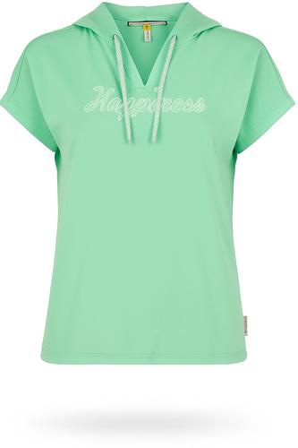 Roadsign bluza damska z kapturem i rękawem 1/2 mięta 21-035712, 21-035713,  21-035714, 21-035715,  21-035716,  21-035717