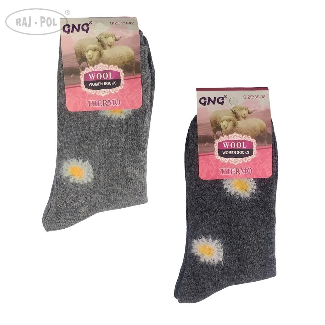 Skarpeta damska angora raj-pol model 3368