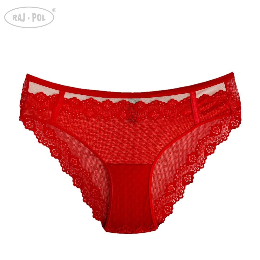 Figi damskie hon2 czerwone premium 714384