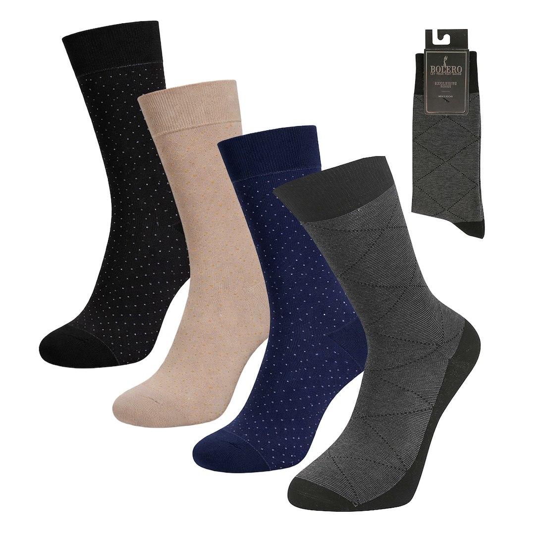 Skarpety męskie exclusive (168n) 40-42 bm825 253497