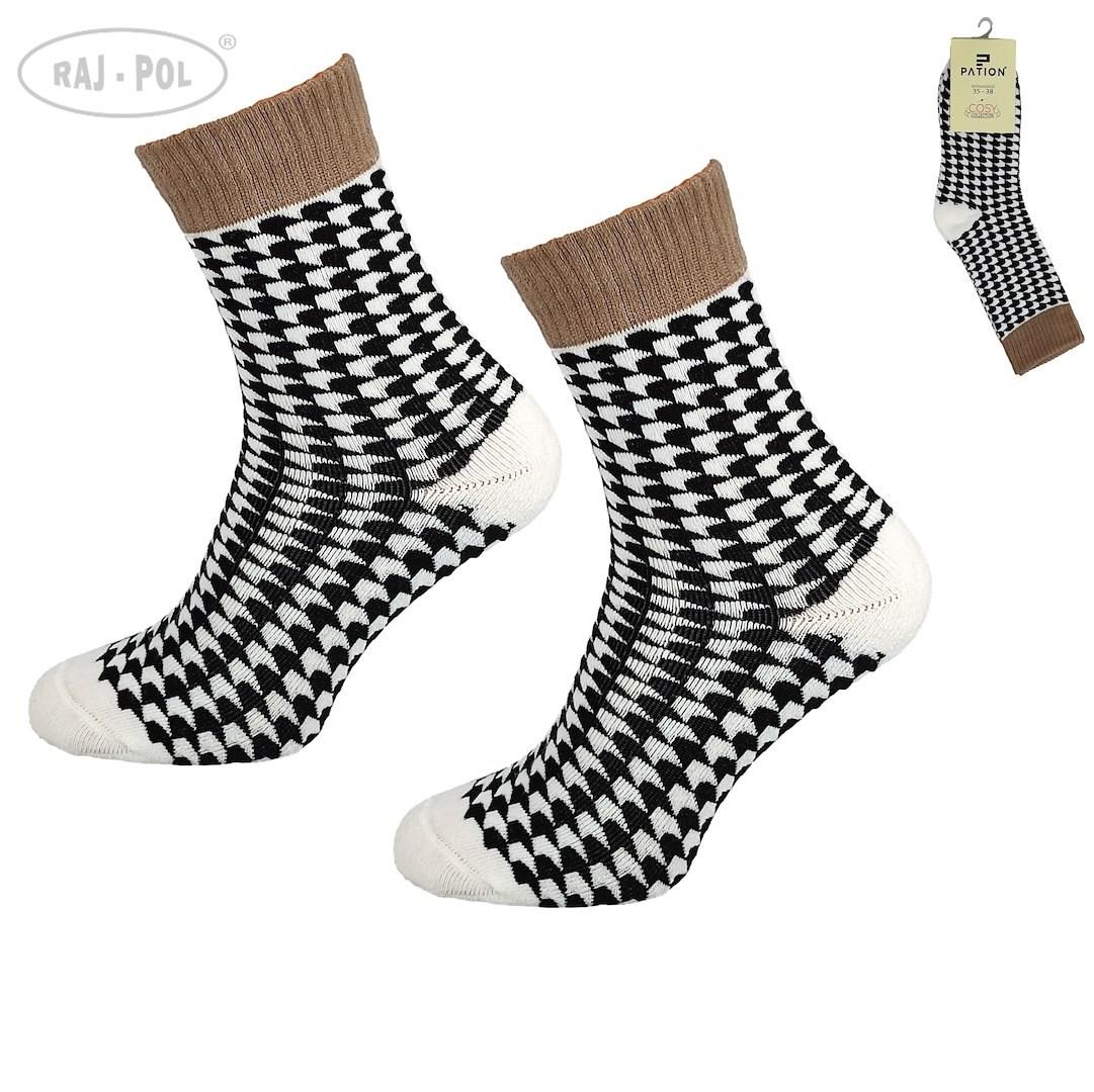 Skarpeta cosy wzory pepitka 736454, 736461