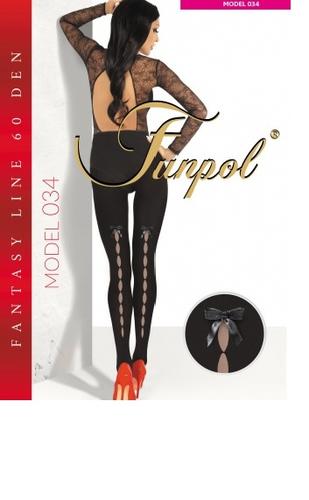 Rajstopy fantazyjne kryjące model 034