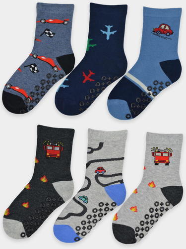 Skarpetki chłopięce z abs sb007-b-02