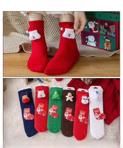 Skarpeta damska świąteczna model a777-3