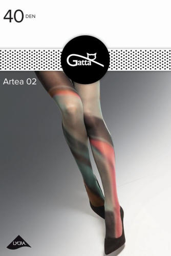 Artea - rajstopy damskie wzorzyste 40 den 000.70v