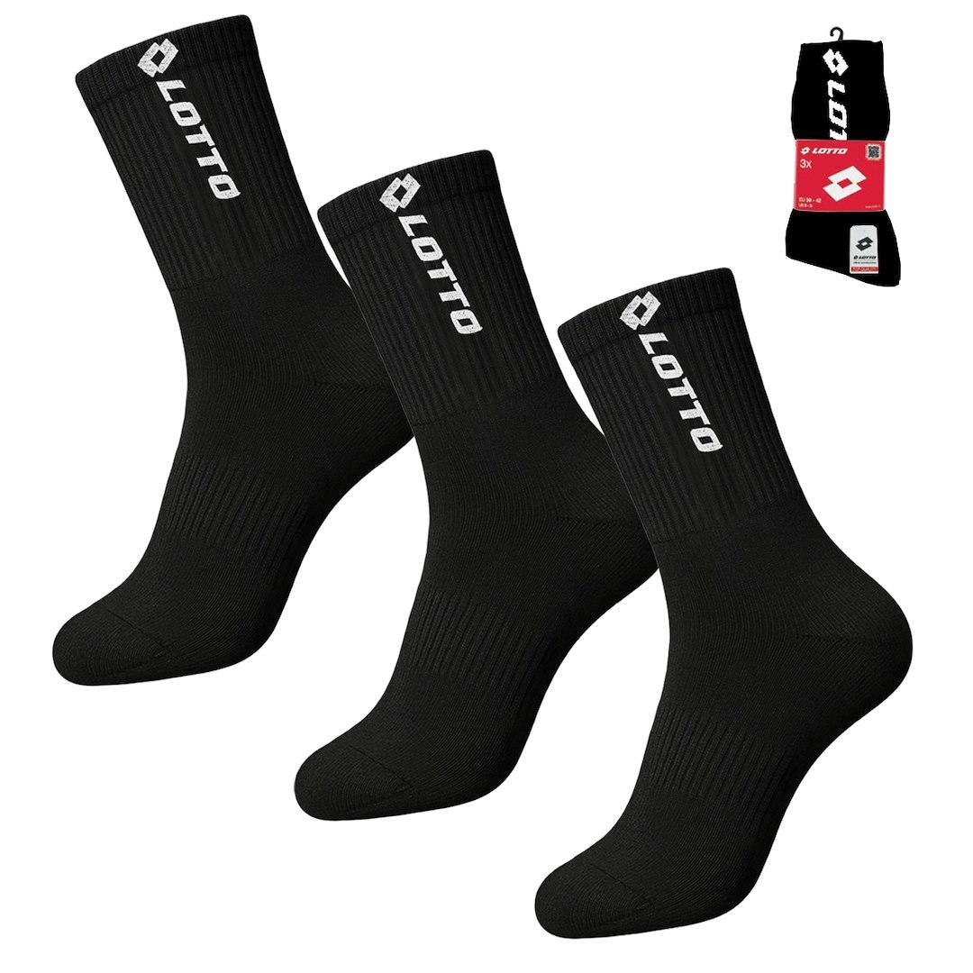 Skarpety lotto roger black 3-pak 313092, 313108