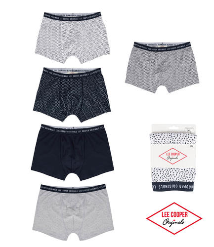 Bokserki męskie lee cooper kolor mix m-xxl 166111