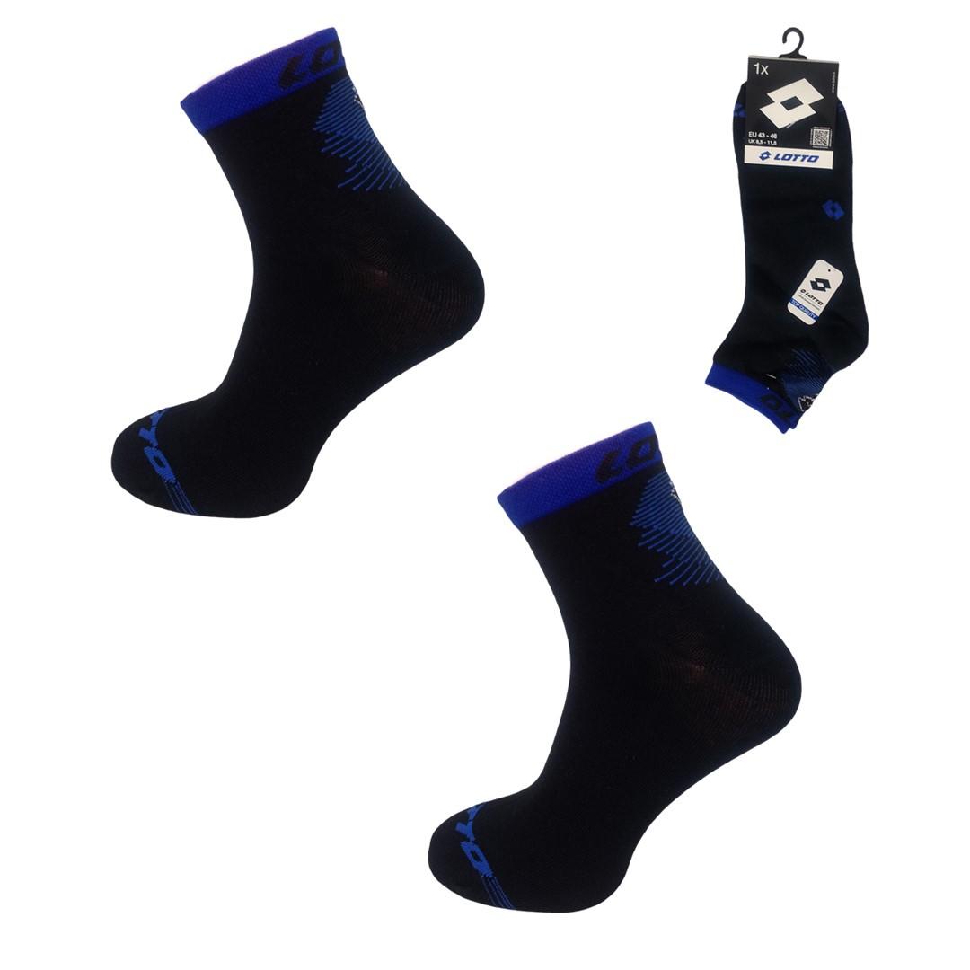 Skarpeta męska lotto bob-8ass black 1 1-pak 479408, 474625