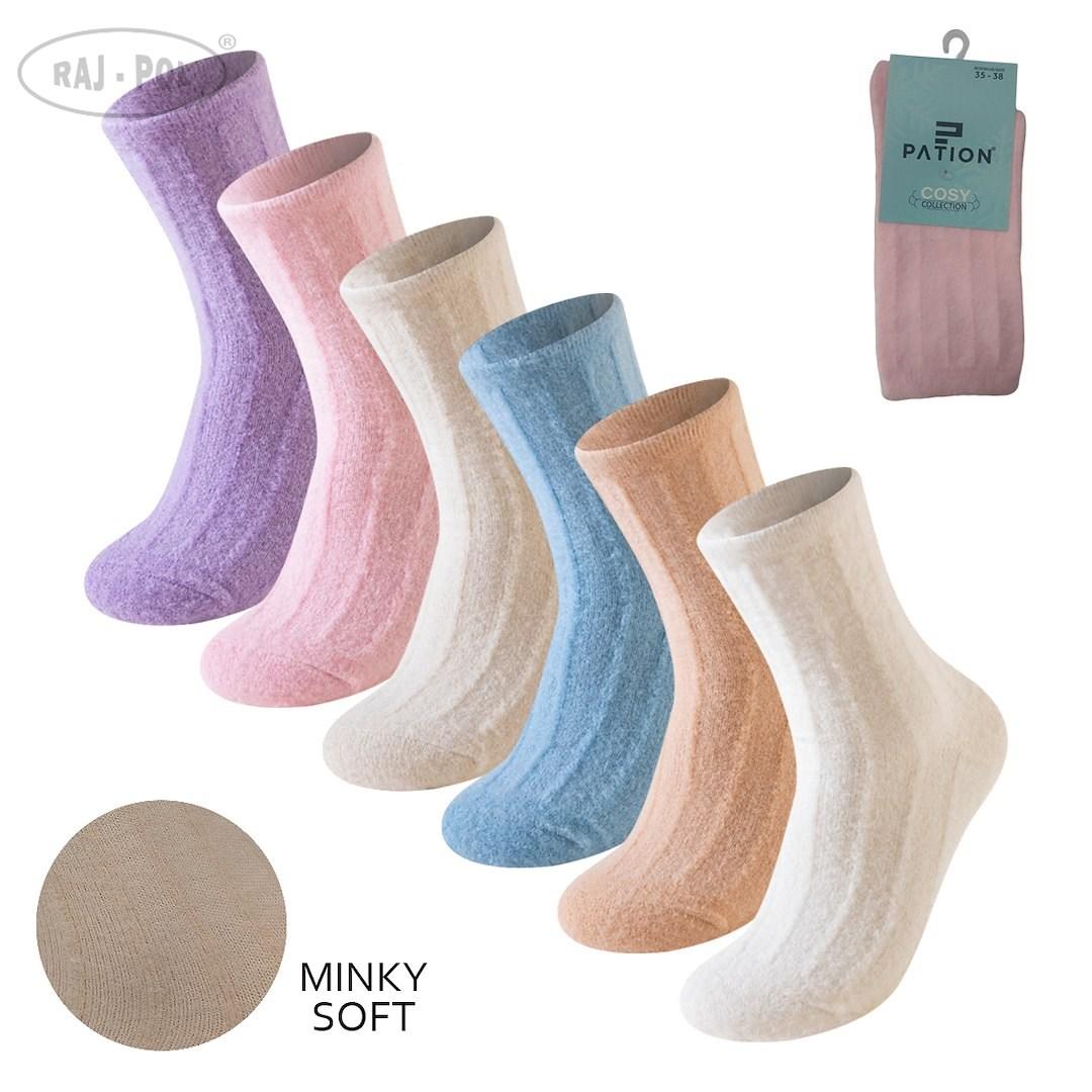 Skarpeta damska minky soft w25-25 757220, 757237
