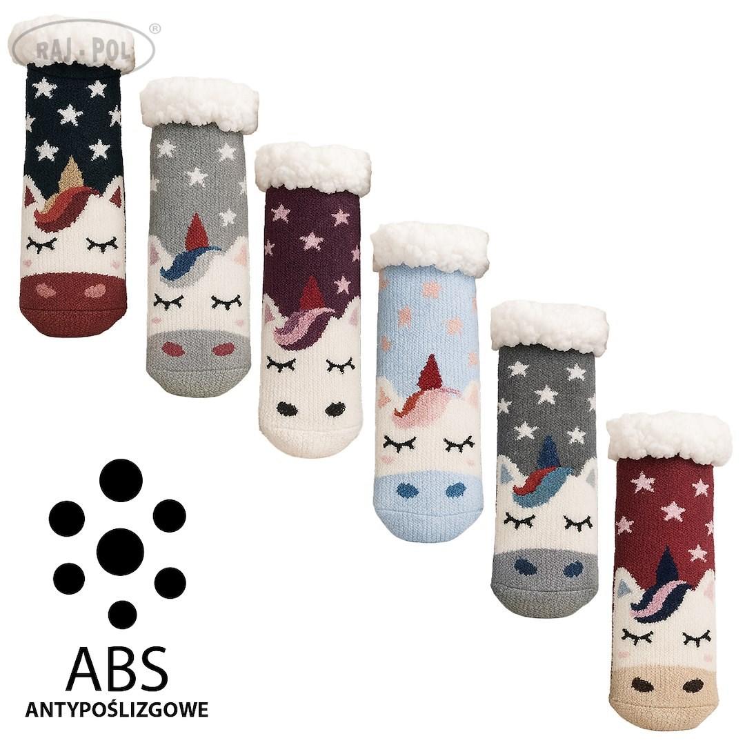 Skarpety góralskie dziecięce z abs 25-29 30-35 model sh25-02