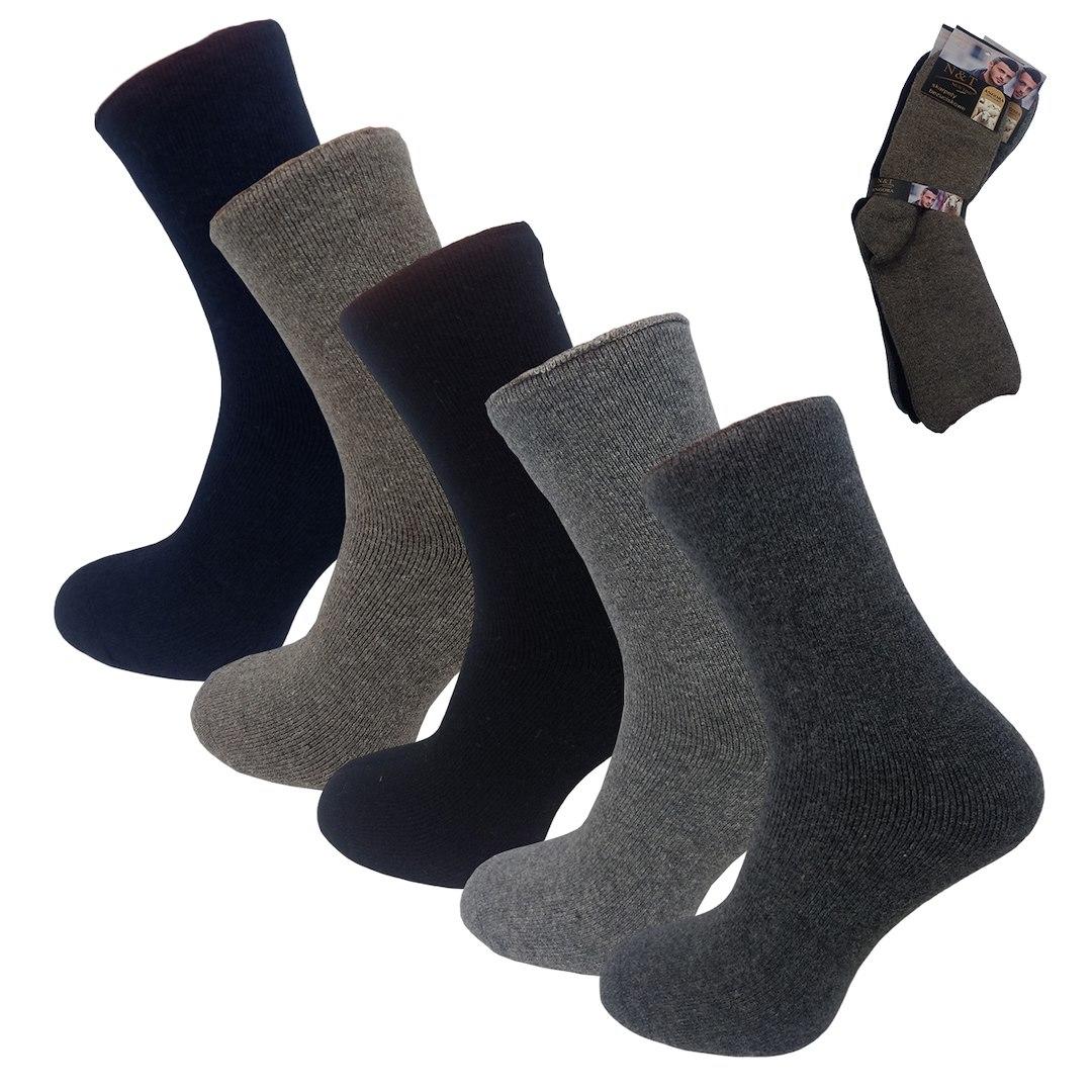 Skarpeta męska angora na frocie model m851-4 758128