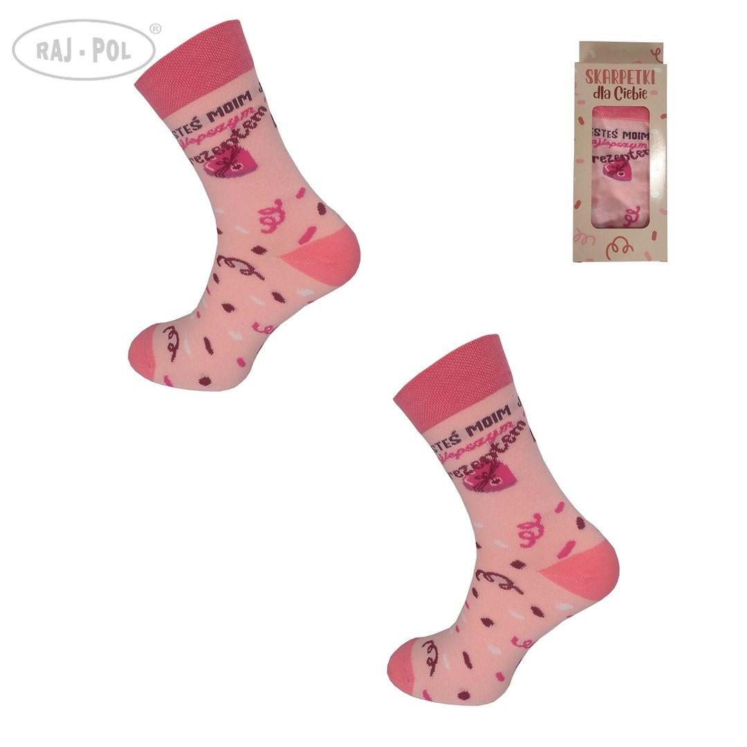 Skarpetki ,,jesteś moim najlepszym prezentem" szt.