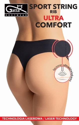 Majtki - sport string rib ultra comfort 004.1004s