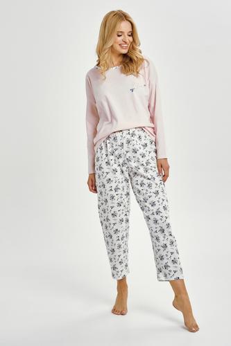 3450 piżama damska długa ella s-xl kolekcja aw25/26